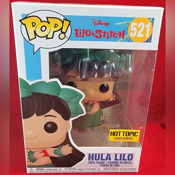 Hula Lilo hot topic exclusive funko # 521 (nib) - Picture 2 of 7